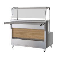 Прилавок-мармит первых блюд Марихолодмаш ПМПЭ11