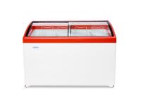 Морозильный ларь СНЕЖ МЛГ 400 (красный)