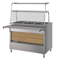 Прилавок-мармит вторых блюд Марихолодмаш ПМВЭ11