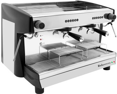 Кофемашина автомат ROBUSTEZZA DE2E/ черная+высокая группа 185мм мультифазная