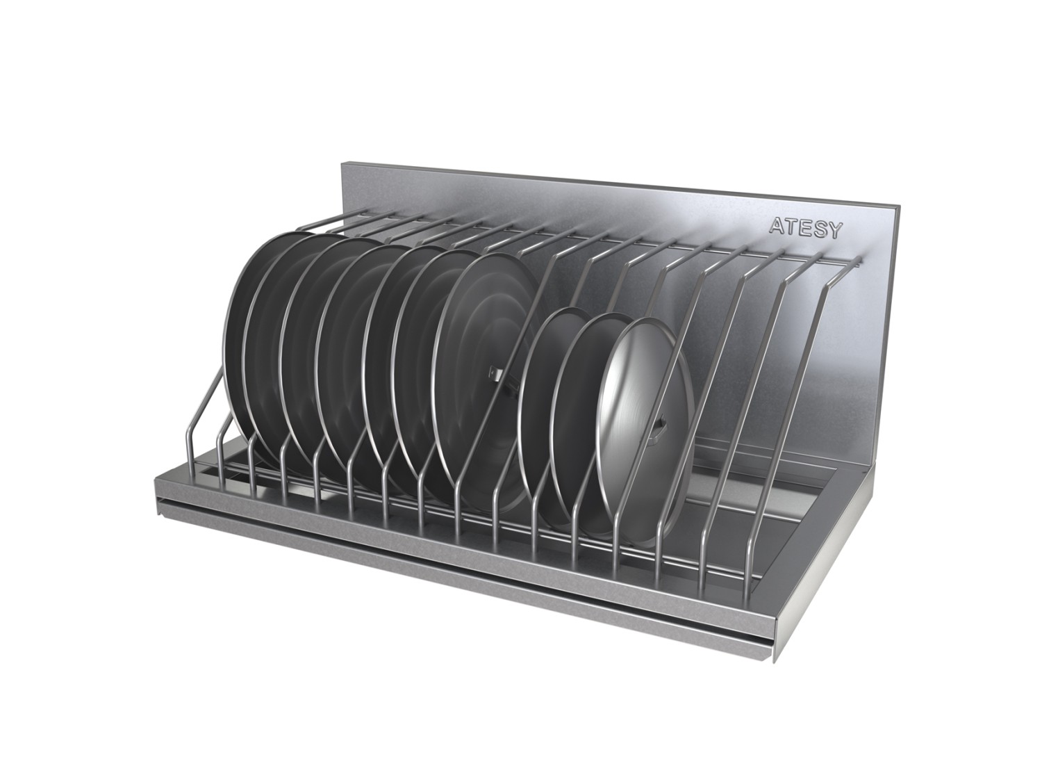 Полка кухонная АТЕСИ ПКК-С-600.350-15-02 