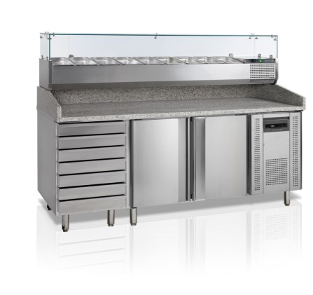 Стол для пиццы TEFCOLD PT1310 + VK38-200