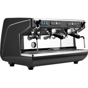 Кофемашина NUOVA SIMONELLI APPIA LIFE 2GR S/ черный+ экономайзер+низкая группа