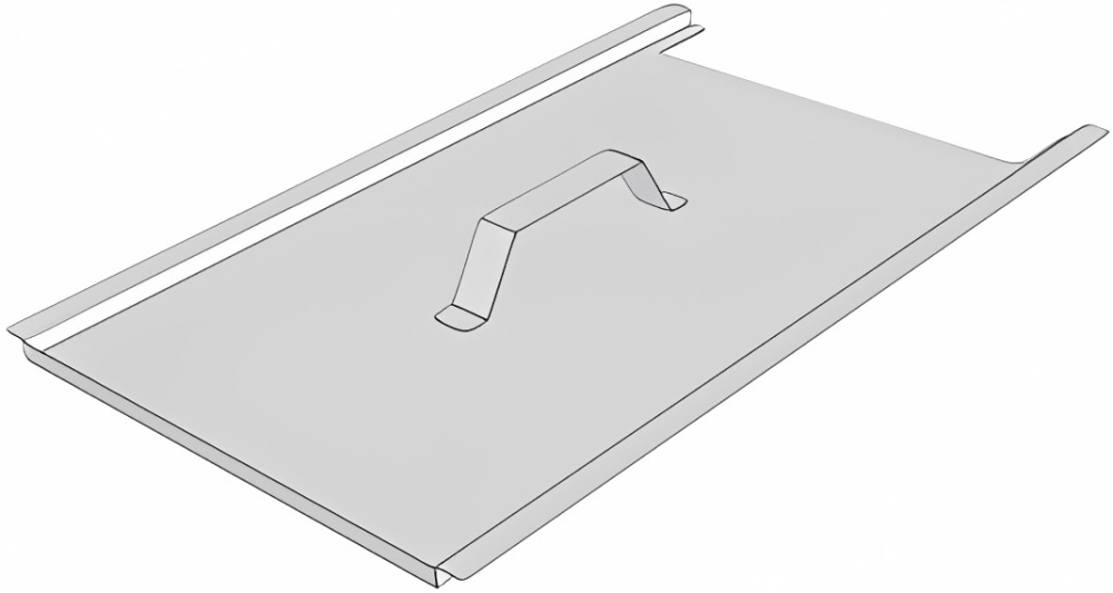 Крышка для одномодульной фритюрницы Robofry с 2 ваннами ROBOLABS RLRF2307251