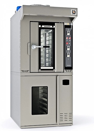 Печь ротационная BASSANINA FR MINI E46.10 с расстойкой FR MINI E46.PR автоклапан кондит