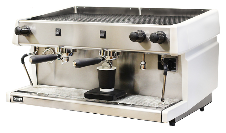 Кофемашина рожковая COFFF LIVE 2 GR S белая