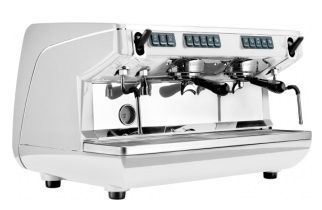 Кофемашина NUOVA SIMONELLI APPIA LIFE 2GR V/ белый+экономайзер+высокая группа 1ф