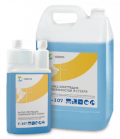 F-307 (Флакон 1 литр двухгорловый) Моющее средство для глянцевых полов и стекла