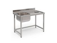 Стол Vortmax для ПМ Vortmax, Eksi, Fagor (1200х770х870) входной, правый