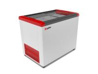 Морозильник горизонтальный FROSTOR FG 350 С красный