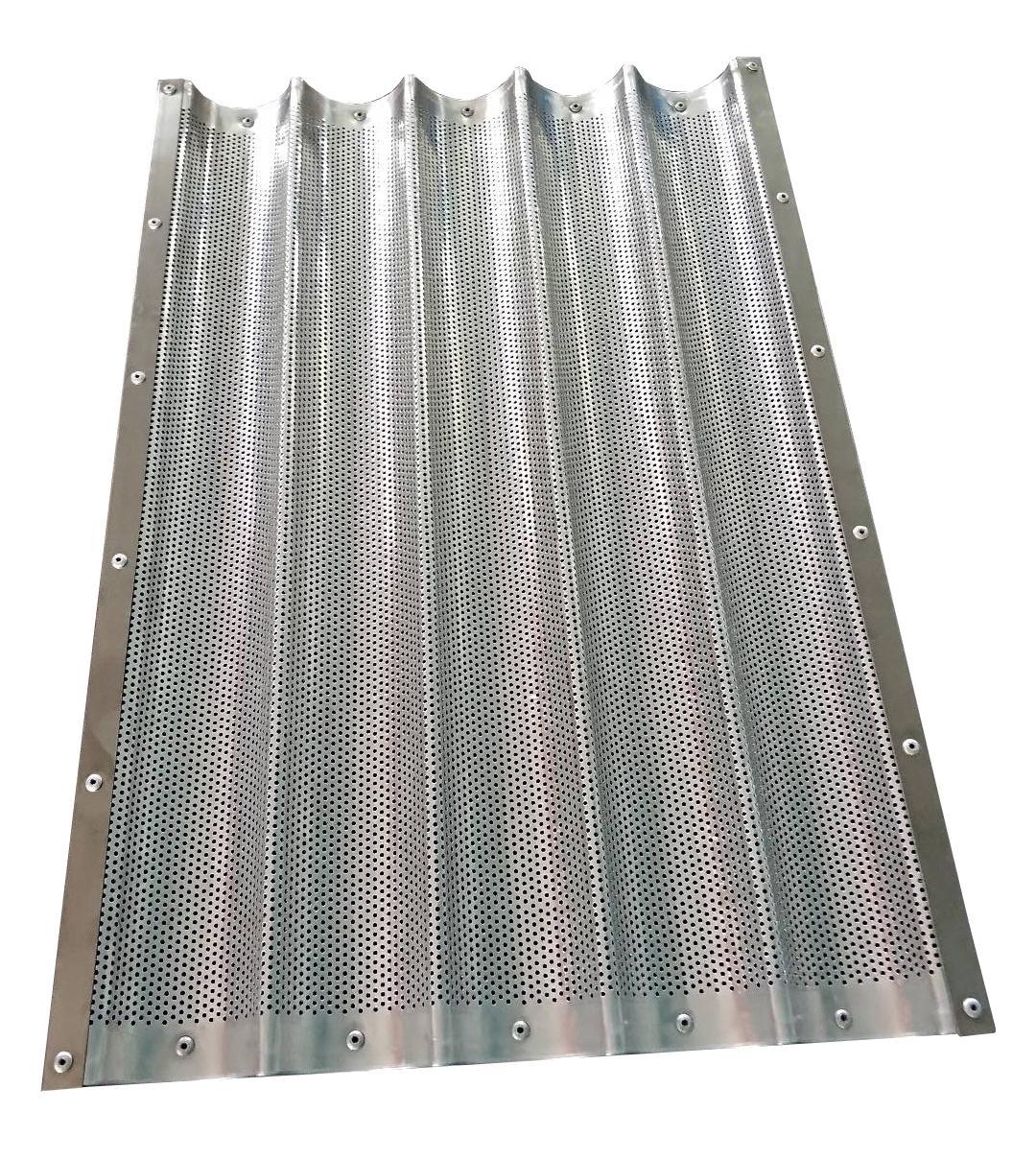 Лист для багета GASTROMIX 5 волн алюминий 1мм 600X400X43