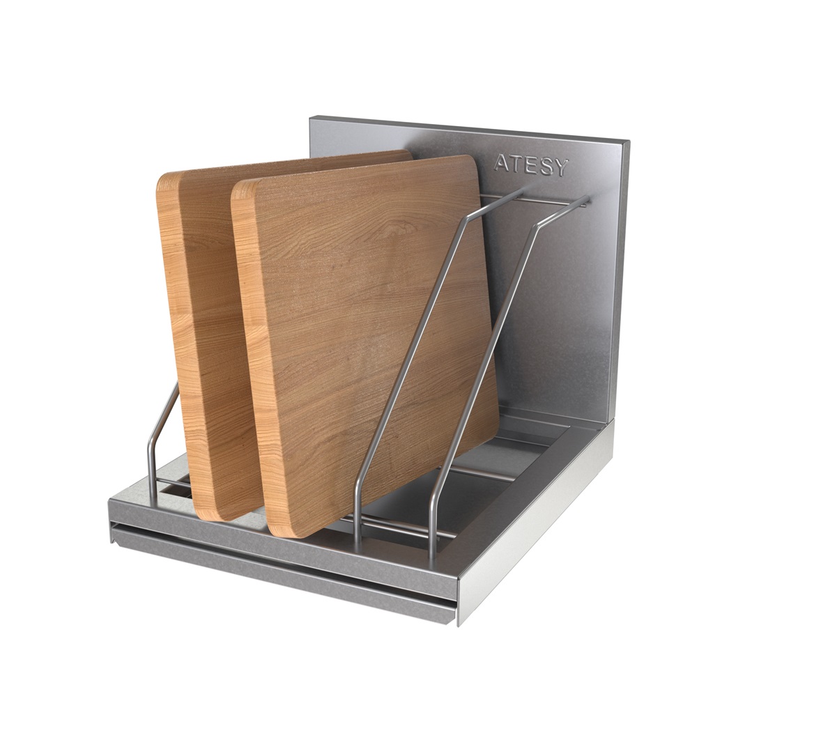 Полка кухонная АТЕСИ ПКД-С-300.350-4-02-В 