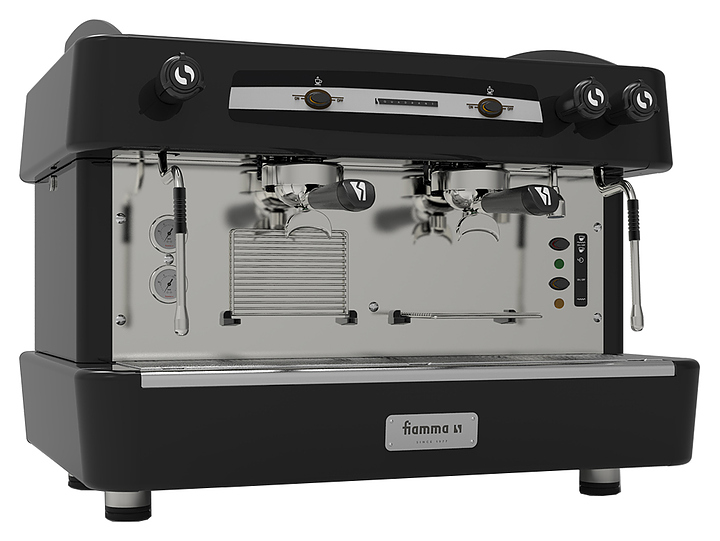 Кофемашина рожковая FIAMMA QUADRANT 2 TC BLACK