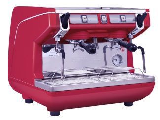 Кофемашина NUOVA SIMONELLI APPIA LIFE COMPACT 2GR S/ красный+экономайзер+высокая группа 1ф 