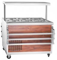 Прилавок холодильный Abat ПВВ(Н)-70ПМ-НШ