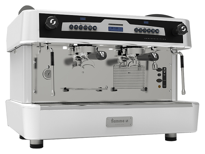Кофемашина рожковая FIAMMA QUADRANT 2 DSP TC BARISTA WHITE