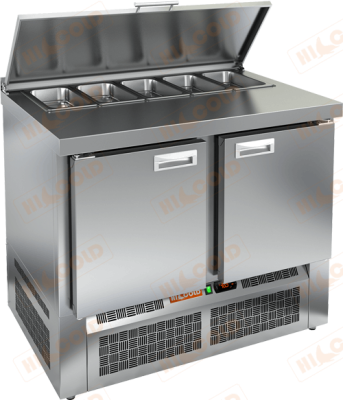 Стол для салатов HiCold SLE1-11/GN (1/3)