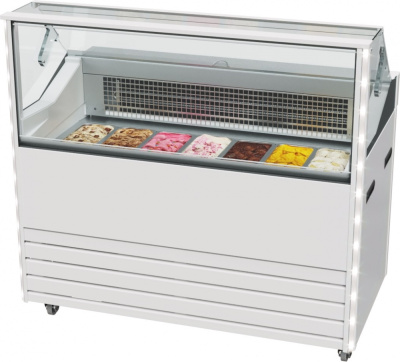 Витрина для мороженого CARBOMA IC72 SL 1,3-1 (9003)