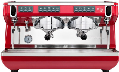 Кофемашина NUOVA SIMONELLI APPIA LIFE 2GR V/ красный+экономайзер+высокая группа 1ф