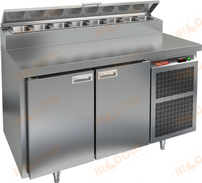 Стол для пиццы HiCold PZ2-11/GN (1/6H)