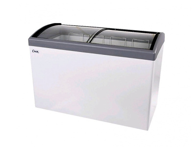 Морозильный ларь СНЕЖ МЛГ 400 (серый)