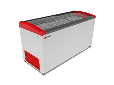 Морозильник горизонтальный FROSTOR FG 600 E красный