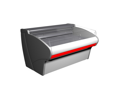 Витрина холодильная Carboma G110 SP 2,0-2 (ВХСл-2,0ш) (рыба на льду)