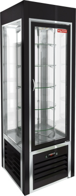 Витрина кондитерская HICOLD VRC 350 Sh Black FR