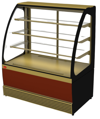 Витрина холодильная МАРИХОЛОДМАШ Veneto VS-1,3 крашенная