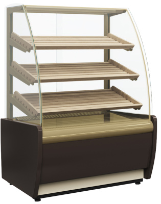 Витрина хлебная CARBOMA K70 N 1,3-2 Bread 0012-0109 (без стекла) (1,3)