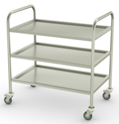 Тележка сервировочная АТЕСИ ТС-С-3-850.530.900-02 (ТС-3-Э разборная)