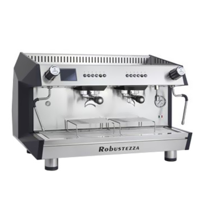 Кофемашина автомат ROBUSTEZZA BZA1E черная/сталь дисплей+высок груп+экономайз+подсвет 1фаза