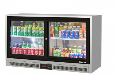 Барный холодильник со слайдер дверями TURBO AIR TB13-3G-SL-800
