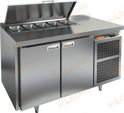 Стол для салатов HiCold SL1-11GN (1/3) без крышки