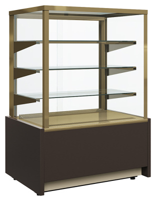 Витрина нейтральная CARBOMA KC70 N 0,6-1 LIGHT 0102-0109 (0,6 Cube)