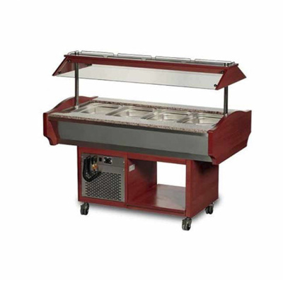 Салат-бар охлаждаемый Vortmax SB 4C (Mahogany)