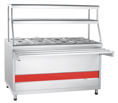 Мармит 2-х блюд Abat ЭМК-70КМ-01 подогреваемые полки