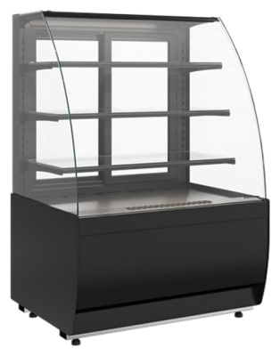 Витрина кондитерская Carboma K70 VM 1,3-1 LIGHT (версия 2.0) (9005)