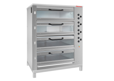Печь хлебопекарная ХПЭ-750/4 С со стеклянными дверьми