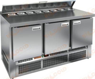 Стол для салатов HiCold SLE2-111GN (1/6)