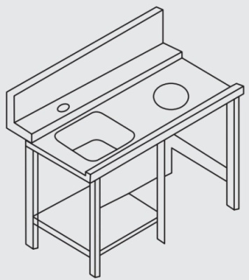 Стол SILANOS 509546 1300мм 