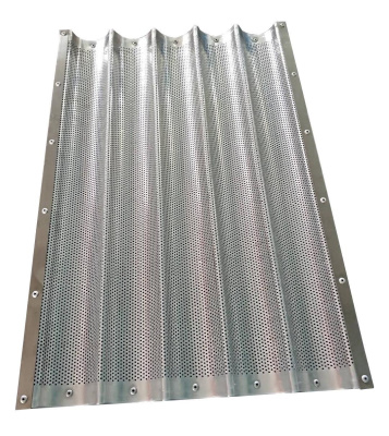 Лист для багета GASTROMIX 5 волн алюминий 1мм 600X400X43