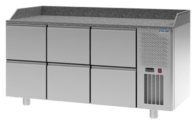Стол для пиццы ПОЛАИР TM3GNpizza-222-G