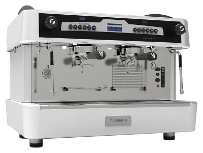 Кофемашина рожковая FIAMMA QUADRANT 2 DSP TC BARISTA WHITE