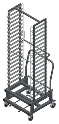 Тележка-шпилька Abat ТДШ-40-1/1