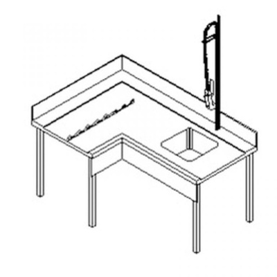 Стол для посудомоечной машины Fagor MCFD-1000 I  FI 460 R