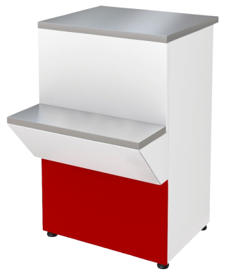 Прилавок расчетно-кассовый неохлаждаемый Марихолодмаш П2629 Нова синий