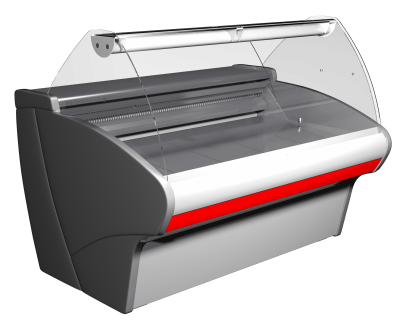 Витрина холодильная Carboma G110 SM 1,25-1 (ВХС-1,25ш)