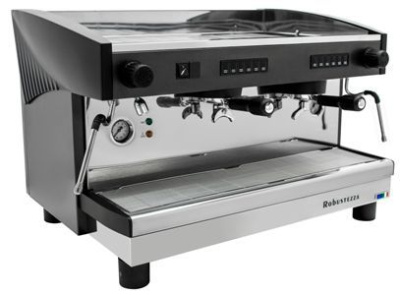 Кофемашина автомат ROBUSTEZZA ST2E/ черная+высокая группа 1ф